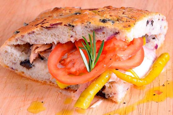 Aceituna Verde focaccia