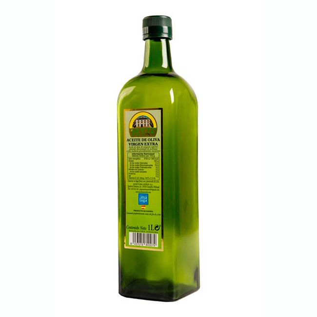 GARO, ACEITE DE OLIVA VIRGEN EXTRA Aceite de Oliva Virgen Extra 1 Litro Botella de Cristal