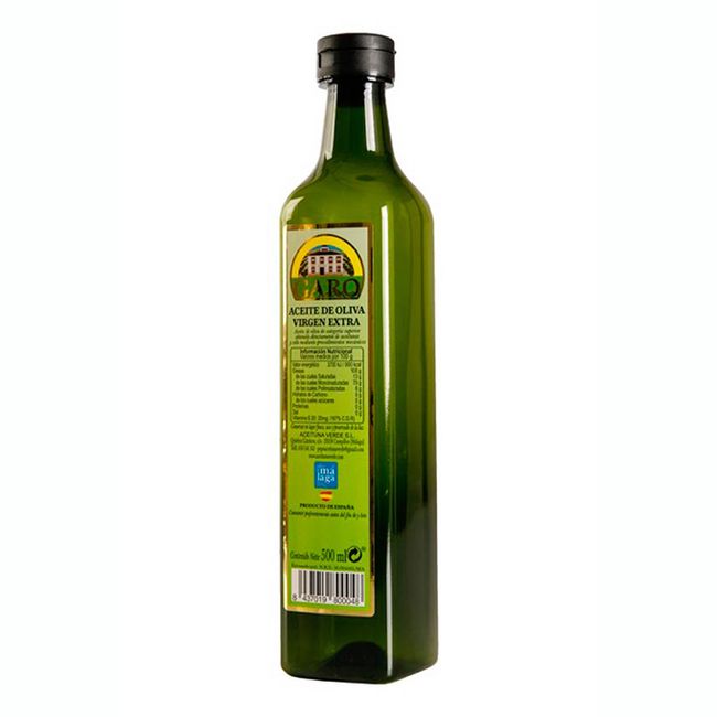 GARO, ACEITE DE OLIVA VIRGEN EXTRA Aceite de Oliva Virgen Extra 500 ml Pet 